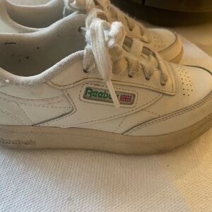 Reebok Club C Heritage Court Sneaker - Kids White size 13